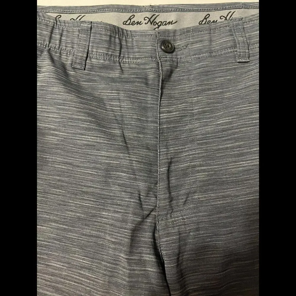 Ben Hogan Men’s Gray Golf Shorts Size 30 With 10 Inch Inseam - Picture 8 of 12